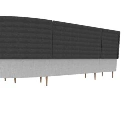 ARCIPELAGO Sofa | 10-Sitzer, Curved, Hohe Rückenlehne, Bezugsstoffe BERTA / SYNERGY -Möbel Pro Verkauf 10 Sitzer Curved Sofa Sessel ARCIPELAGO mit hoher Rueckenlehne 2