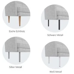 ARCIPELAGO Sofa | 3-Sitzer, Bezugsstoffe BERTA / SYNERGY -Möbel Pro Verkauf 3 Sitzer Sofa Sessel ARCIPELAGO 1