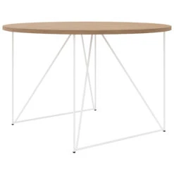 AIR Besprechungstisch | Rund, Ø 1200 Mm (4 Personen), Bernsteineiche