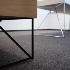 AIR Sideboard | 2200 X 780 Mm, Bernsteineiche -Möbel Pro Verkauf AIR EXECUTIVE Sideboard 2 2M Weiss Schrank Bueroschrank Aktenschrank 1