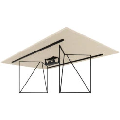 AIR Konferenztisch | Elektrifiziert, 2200 X 1300 Mm, Ahorn -Möbel Pro Verkauf AIR Konferenztisch Elektrifiziert 2200 x 1300 mm Ahorn Tisch Buerotisch Arbeitsplatz Architektentisch Homeofficetisch Coworking 7