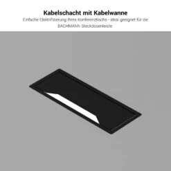 AIR Konferenztisch | Elektrifiziert, 2200 X 1300 Mm, Perlgrau -Möbel Pro Verkauf AIR Konferenztisch Elektrifiziert 2200 x 1300 mm Perlgrau Tisch Buerotisch Arbeitsplatz Architektentisch Homeofficetisch Coworking 21