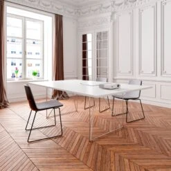 AIR Konferenztisch | Elektrifiziert, 2200 X 1300 Mm, Weiß