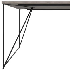 AIR Schreibtisch | 1600 - 1800 Mm, Nordeiche Grau -Möbel Pro Verkauf AIR Schreibtisch 1600 x 800 mm Nordeiche grau Tisch Buerotisch Arbeitsplatz Architektentisch Homeofficetisch Coworking 5