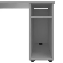 AIR Schreibtisch | 1600 - 1800 Mm, Rechnerfach, Perlgrau -Möbel Pro Verkauf AIR Schreibtisch Rechnerfach Perlgrau Groesse und Farbe waehlbar Tisch Buerotisch Arbeitsplatz Architektentisch Homeofficetisch Coworking Gamingtisch 25