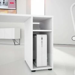 AIR Schreibtisch | 1600 - 1800 Mm, Rechnerfach, Sandesche -Möbel Pro Verkauf AIR Schreibtisch Rechnerfach Sandesche Groesse und Farbe waehlbar Tisch Buerotisch Arbeitsplatz Architektentisch Homeofficetisch Coworking Gamingtisch 8