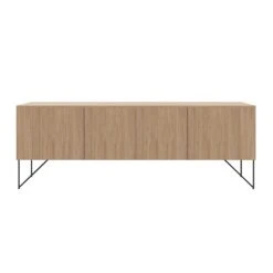 AIR Sideboard | 2200 X 780 Mm, Bernsteineiche -Möbel Pro Verkauf AIR Sideboard 2 2 M Bernsteineiche Schrank Bueroschrank Aktenschrank 1