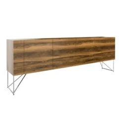 AIR Sideboard | 2200 X 780 Mm, Nussbaum Furnier -Möbel Pro Verkauf AIR Sideboard 2 2 M Nussbaum Furnier Schrank Bueroschrank Aktenschrank 4