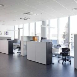 BOXI Apothekerschrank | 3 Schubfächer, 420 X 800 Mm, Anthrazit -Möbel Pro Verkauf Abschliessbarer BOXI Apothekerschrank BxTxH 42 x 80 x 109 cm Hochcontainer Vollauszug auf leicht laufender Teleskopfuehrung und Softclose Anthrazit 4