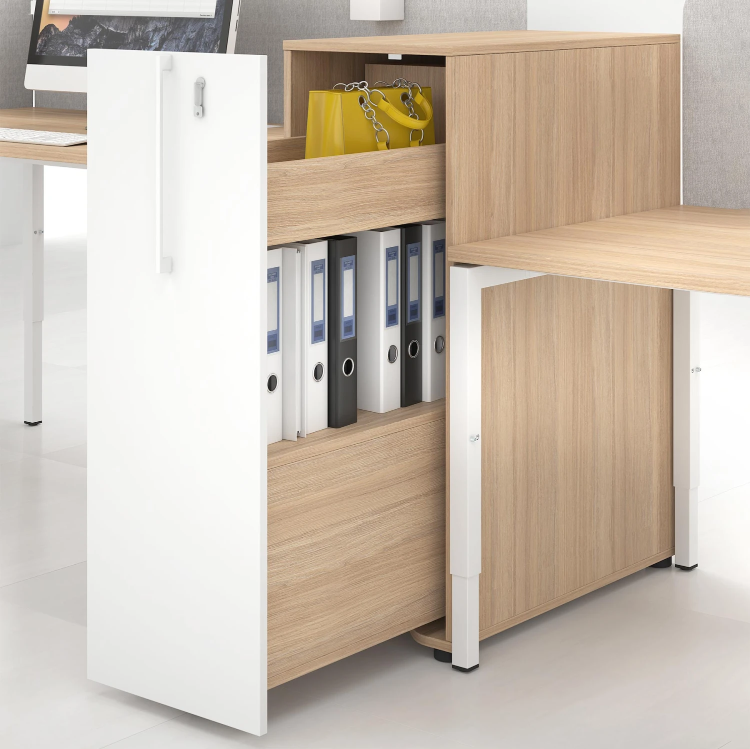 BOXI Apothekerschrank | 3 Schubfächer, 420 X 800 Mm, Nordeiche Grau 8 BOXI Apothekerschrank | 3 Schubfächer, 420 X 800 Mm, Nordeiche Grau – Bild 6