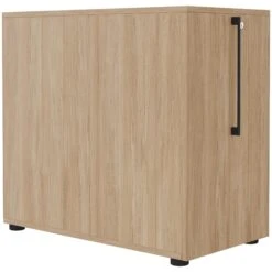 BOXI Apothekerschrank | 2 Schubfächer, 420 X 800 Mm, Bernsteineiche -Möbel Pro Verkauf Abschliessbarer BOXI Apothekerschrank BxTxH 42 x 80 x 74 cm Hochcontainer Auszug rechts oder links Bernsteineiche 2