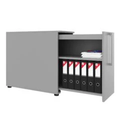 BOXI Apothekerschrank | 2 Schubfächer, 420 X 800 Mm, Perlgrau