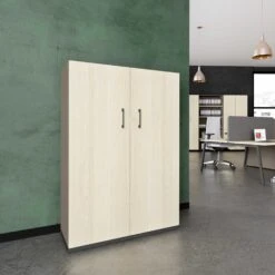 CHOICE Flügeltürenschrank | 4 OH, 1000 X 1465 Mm, Cubanitgrau / Sandesche