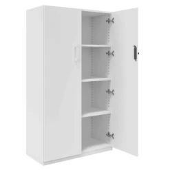 Möbel Pro Verkauf -Möbel Pro Verkauf Aktenschrank CHOICE abschliessbar 4 OH 80 x 146 5 cm Schrank Bueroschrank Fluegeltuerenschrank Weiss 1