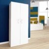 CHOICE Flügeltürenschrank | 5 OH, 800 X 1820 Mm, Weiß -Möbel Pro Verkauf Aktenschrank CHOICE abschliessbar 5 OH 80 x 182 cm Schrank Bueroschrank Fluegeltuerenschrank Weiss