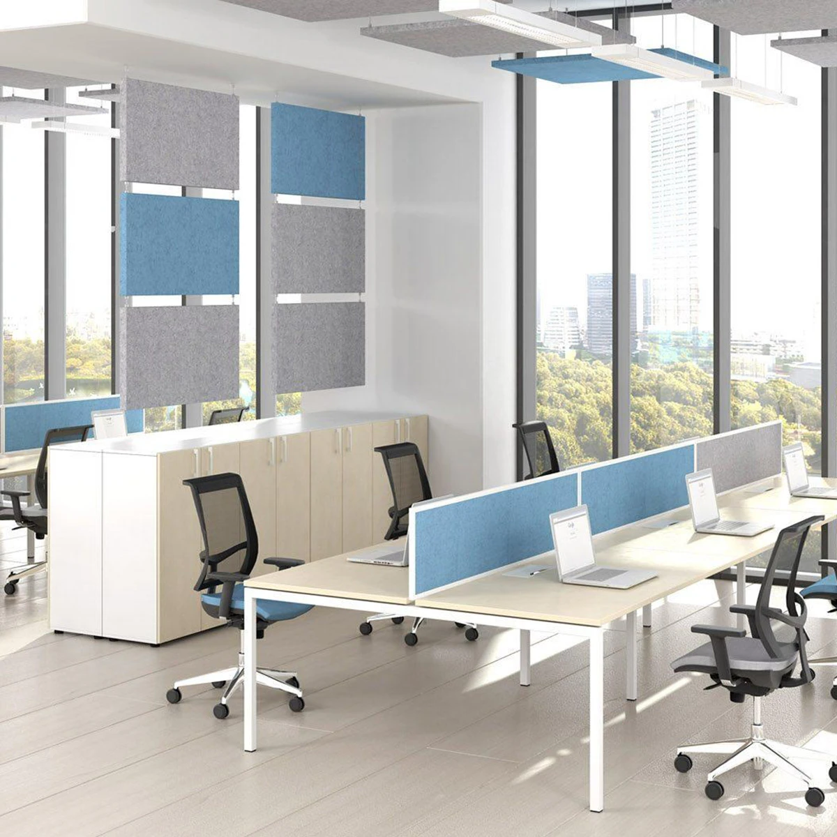 MODUS Akustik-Deckensegel | 400 X 400 Mm, Wollbezug VELITO 10 MODUS Akustik-Deckensegel | 400 X 400 Mm, Wollbezug VELITO – Bild 8