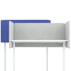 DESK Akustik-Tischtrennwand | 760 Mm Hoch, Polyesterbezug BERTA -Möbel Pro Verkauf Akustik Tischtrennwand DESK Sichtschutz Laermschutz Schallabsorbierend Raumteiler Sichtschutz Sichtblende Trennwand Akustiktrennwand 1 2