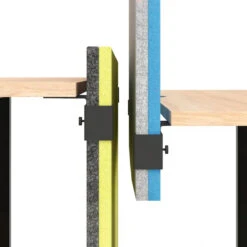 MODUS Akustik-Tischtrennwand | 740 Mm Hoch, Polyesterbezug LUCIA -Möbel Pro Verkauf Akustik Tischtrennwand Sichtschutz Schallabsorbierend BERTA Hoehenverstellbar Trennwand Sichtschutz Sichtblende Trennwand Akustiktrennwand 5