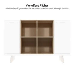 BRALCO RAIL Highboard | 2,5 OH, 1600 X 400 Mm, Eiche Natur -Möbel Pro Verkauf BRALCO RAIL Highboard BxTxH 160 3 x 40 x 102 5 cm 2 abschliessbare Fluegeltueren 2 Fachboeden 4 offene Faecher Eiche Massivholz Gestell 2 Schloesser Farbkombination waehl 9 2