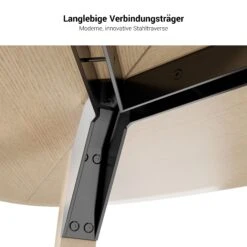 BRALCO RAIL Besprechungstisch | Dreieckig, 1794 X 1716 Mm (6 Personen), Echtholz, Eiche Tabak -Möbel Pro Verkauf BRALCO RAIL Italienischer Designer Besprechungstisch Dreieckig BxTxH 179 4 x 171 6 x 75 cm 6 Personen Echtholzfurnier Tischplatte Eiche Massivholz Gestell Optional mit int 11 1