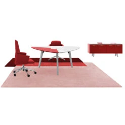 BRALCO RAIL Besprechungstisch | Dreieckig, 1794 X 1716 Mm (6 Personen), Echtholz, Eiche Natur -Möbel Pro Verkauf BRALCO RAIL Italienischer Designer Besprechungstisch Dreieckig BxTxH 179 4 x 171 6 x 75 cm 6 Personen Echtholzfurnier Tischplatte Eiche Massivholz Gestell Optional mit int 16 5