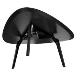 BRALCO RAIL Besprechungstisch | Dreieckig, 1794 X 1716 Mm (6 Personen), Echtholz, Eiche Schwarz -Möbel Pro Verkauf BRALCO RAIL Italienischer Designer Besprechungstisch Dreieckig BxTxH 179 4 x 171 6 x 75 cm 6 Personen Echtholzfurnier Tischplatte Eiche Massivholz Gestell Optional mit inte 6