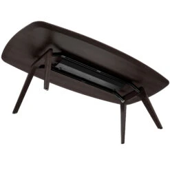 BRALCO RAIL Besprechungstisch | Bootsform 2400 - 2800 Mm (8 - 10 Personen) | Echtholz, Eiche Carbon -Möbel Pro Verkauf BRALCO RAIL Italienischer Designer Besprechungstisch Echtholzfurnier Tischplatte Eiche Massivholz Gestell Tischplattenart Groesse Farbe und Elektrifizierung waehlbar Konferenzt 5