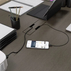 BRALCO RAIL Konferenztisch | 3600 X 1200 Mm, Eiche Dunkelgrau 23 BRALCO RAIL Konferenztisch | 3600 X 1200 Mm, Eiche Dunkelgrau -Möbel Pro Verkauf BRALCO RAIL Italienischer Designer Konferenztisch BxTxH 360 x 120 x 75 cm 12 16 Personen Optional mit zwei integrierten Kabelklappen und wannen Echtholzfurnier Tischplatte E 8 3