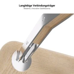 BRALCO RAIL Schreibtisch | 1800 - 2400 Mm, Integriertes Lowboard, Echtholz, Eiche Dunkelgrau -Möbel Pro Verkauf BRALCO RAIL Italienischer Designer Schreibtisch mit integriertem Lowboard Abschliessbare Schubladen Echtholzfurnier Tischplatte Eiche Massivholz Gestell Elektrifizierung Groes 18 4