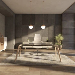 BRALCO RAIL Lowboard | 1,5 OH, 2400 X 400 Mm, Eiche Carbon -Möbel Pro Verkauf BRALCO RAIL Lowboard BxTxH 240 9 x 40 x 62 5 cm 2 Paar Fluegeltueren mit Echtholzfurnier 2 mittlere Schubladen Eiche Massivholz Gestell 3 Schloesser Farbkombination waehlb 17 2