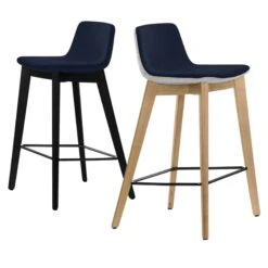 TWIST&SIT Barhocker | Massivholz-Gestell, 635 Mm Sitzhöhe, Wollbezug SYNERGY -Möbel Pro Verkauf Barhocker TWISTundSIT 84 cm Fussgestell Echtholz Tresenhocker Hochstuhl Hocker 32