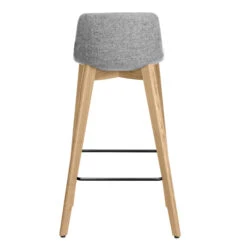 TWIST&SIT Barhocker | Massivholz-Gestell, 635 Mm Sitzhöhe, Wollbezug SYNERGY -Möbel Pro Verkauf Barhocker TWISTundSIT 84 cm Fussgestell Echtholz Tresenhocker Hochstuhl Hocker 7