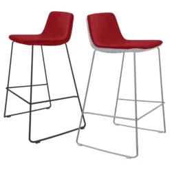 TWIST&SIT Barhocker | Kufengestell, 635 Mm Sitzhöhe, Wollbezug VELITO -Möbel Pro Verkauf Barhocker TWISTundSIT 84 cm Fussgestell Kufengestell Tresenhocker Hocker Hochstuhl 22 1