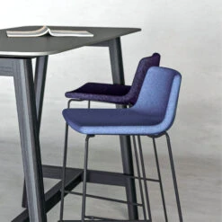 TWIST&SIT Barhocker | Kufengestell, 635 Mm Sitzhöhe, Wollbezug SYNERGY