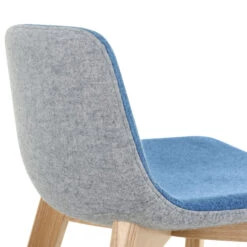 TWIST&SIT Barhocker | Massivholz-Gestell, 735 Mm Sitzhöhe, Wollbezug SYNERGY -Möbel Pro Verkauf Barhocker TWISTundSIT 94 cm Hoehe 4 Fussgestell Echtholz Tresenhocker Hochstuhl Hocker 5 1