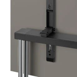 LIBRO Klapptisch | Rollbar, Klappbar, 1600 X 800 Mm, Cubanitgrau -Möbel Pro Verkauf Besprechungstisch LIBRO 160 x 80 cm Klappbar Rollbar Klapptisch Cubanitgrau 4