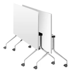 LIBRO Klapptisch | Rollbar, Klappbar, 1600 X 800 Mm, Nordeiche Grau -Möbel Pro Verkauf Besprechungstisch LIBRO 160 x 80 cm Klappbar Rollbar Klapptisch Nordeiche grau 6