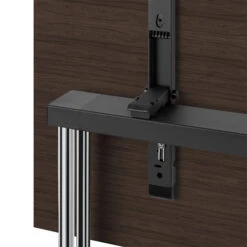 LIBRO Klapptisch | Rollbar, Klappbar, 1600 X 800 Mm, Nussbaum -Möbel Pro Verkauf Besprechungstisch LIBRO 160 x 80 cm Klappbar Rollbar Klapptisch Nussbaum 3