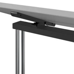 LIBRO Klapptisch | Rollbar, Klappbar, 1600 X 800 Mm, Perlgrau -Möbel Pro Verkauf Besprechungstisch LIBRO 160 x 80 cm Klappbar Rollbar Klapptisch Perlgrau 3