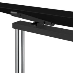 LIBRO Klapptisch | Rollbar, Klappbar, 1600 X 800 Mm, Schwarz -Möbel Pro Verkauf Besprechungstisch LIBRO 160 x 80 cm Klappbar Rollbar Klapptisch Schwarz 3