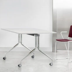 LIBRO Klapptisch | Rollbar, Klappbar, 1600 X 800 Mm, Schwarz -Möbel Pro Verkauf Besprechungstisch LIBRO 160 x 80 cm Klappbar Rollbar Klapptisch Schwarz 8