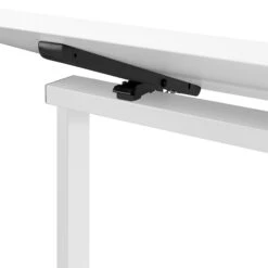 SAVIO Klapptisch | Rollbar, Klappbar, 1600 X 800 Mm, Weiß -Möbel Pro Verkauf Besprechungstisch SAVIO 160 x 80 cm Klappbar Rollbar Klapptisch Weiss 2