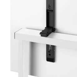 SAVIO Klapptisch | Rollbar, Klappbar, 1600 X 800 Mm, Weiß -Möbel Pro Verkauf Besprechungstisch SAVIO 160 x 80 cm Klappbar Rollbar Klapptisch Weiss 3