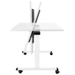 TILTING Klapptisch | Rollbar, Klappbar, 1600 X 800 Mm, Anthrazit -Möbel Pro Verkauf Besprechungstisch TILTING 160 x 80 cm Klappbar Rollbar Klapptisch Anthrazit 3