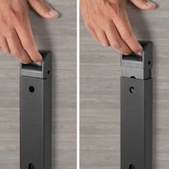 TILTING Klapptisch | Rollbar, Klappbar, 1600 X 800 Mm, Nordeiche Grau -Möbel Pro Verkauf Besprechungstisch TILTING 160 x 80 cm Klappbar Rollbar Klapptisch Nordeiche grau 22