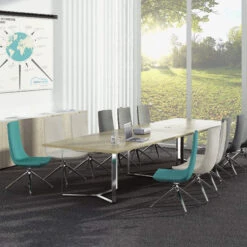 NORTH CAPE Besucherstuhl | Bezugsstoffe BERTA / LUCIA / VELITO / SYNERGY -Möbel Pro Verkauf Besucherstuhl Konferenzstuhl Seminarstuhl Buerostuhl Stuhl NORTH CAPE 4