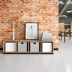 CHOICE Bücherregal | 1 OH, 1600 X 410 Mm, Bernsteineiche