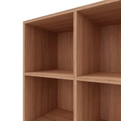 CHOICE Bücherregal | 2 OH, 1200 X 760 Mm, Bernsteineiche -Möbel Pro Verkauf Buecherregal CHOICE 2 OH 120 x 76 cm Regal Standregal Holzregal Wandregal Schrank Buero Bernsteineiche 2