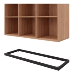 CHOICE Bücherregal | 2 OH, 800 X 760 Mm, Bernsteineiche -Möbel Pro Verkauf Buecherregal CHOICE 2 OH 80 x 76 cm Regal Standregal Holzregal Wandregal Schrank Buero Bernsteineiche 3