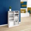 CHOICE Bücherregal | 3 OH, 800 X 1115 Mm, Weiß -Möbel Pro Verkauf Buecherregal CHOICE 3 OH 80 x 111 5 cm Regal Standregal Holzregal Wandregal Schrank Buero Weiss